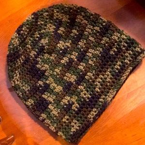 Camo Crochet Hat